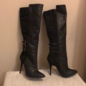 Express Sexy Tall Boot Size 7